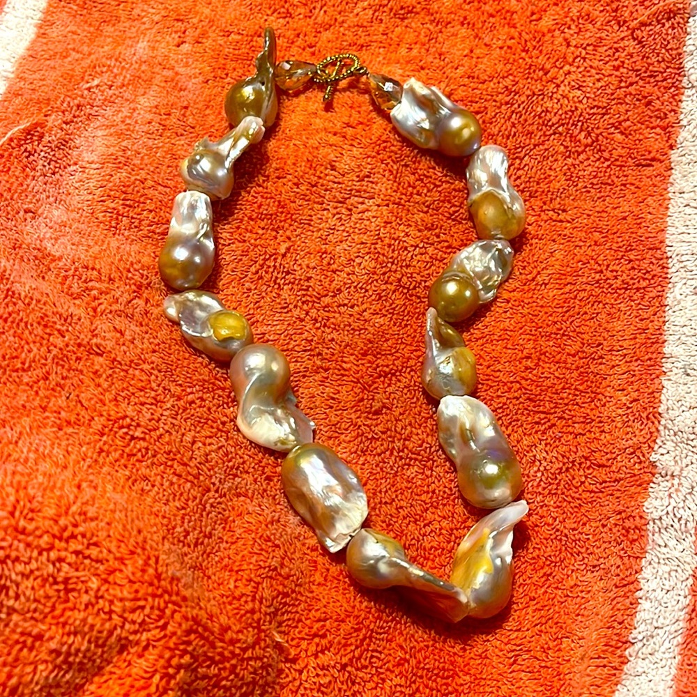 Genuine Fresh Water Pearl Necklace